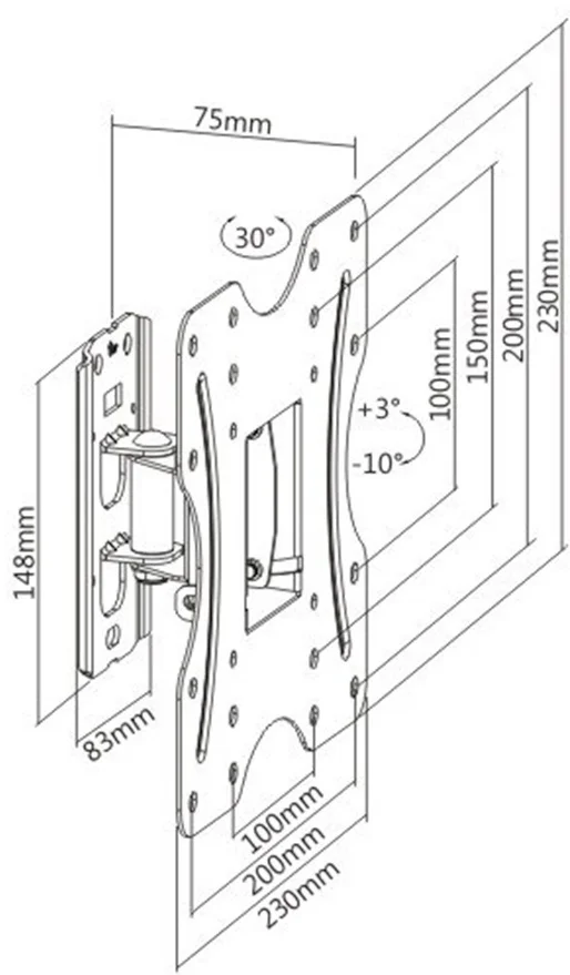 Фотография Кронштейн DELUXe DLKLA27-220 Фотография Кронштейн DELUXe DLKLA27-220