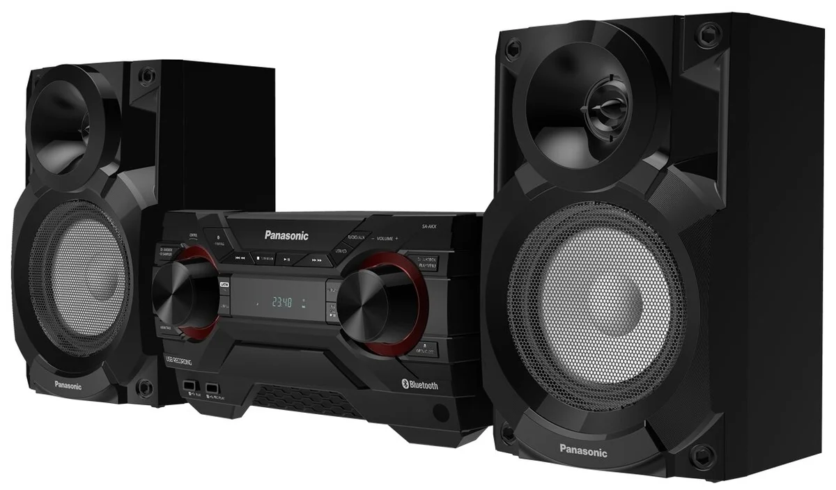 Музыкальный центр PANASONIC SC-AKX200E-K