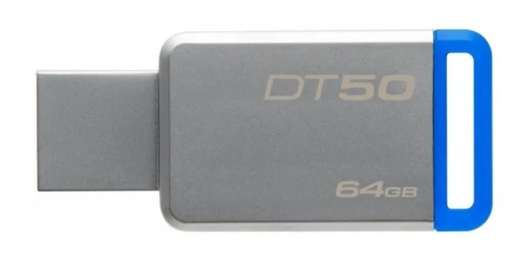 Фото USB накопитель KINGSTON DT50/64GB 3.0 Metall