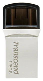 Фото USB накопитель TRANSCEND TS128GJF890S метал
