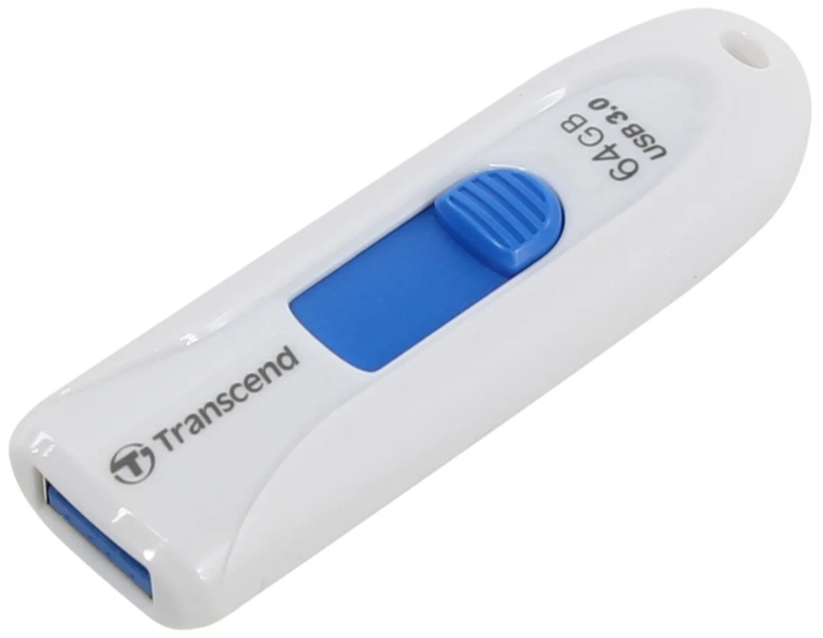 Фотография USB накопитель TRANSCEND TS64GJF790W White
