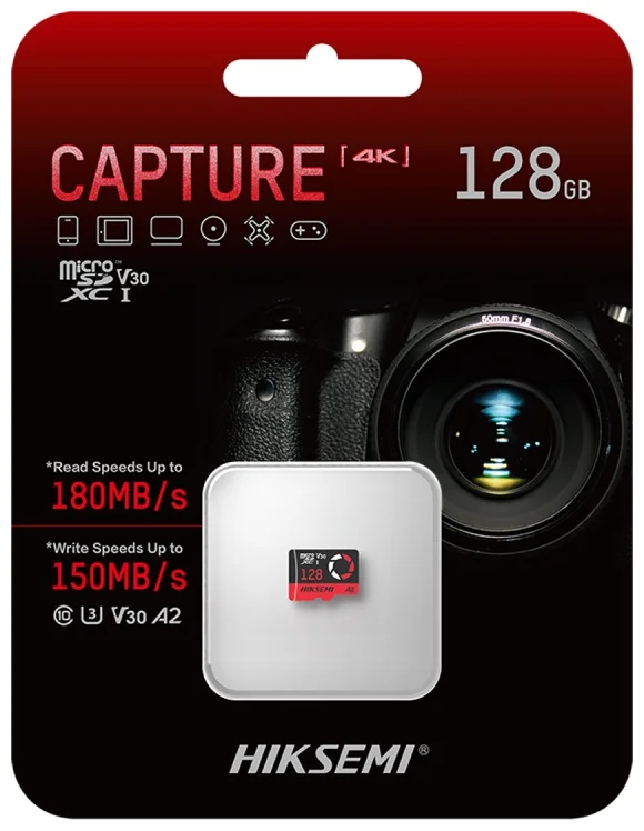 Фото Карта памяти HIKVISION (HIKSEMI) HS-TF-E3/128G
