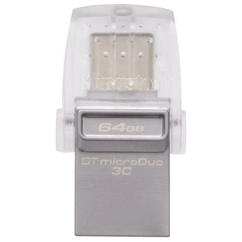 Фото USB накопитель KINGSTON OTG DTDUO3C/64Gb USB 3.0 Metal