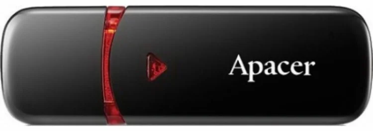 USB накопитель APACER AH333 32GB черный (AP32GAH333B-1)