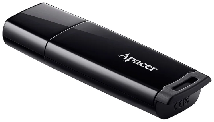 Фото USB накопитель APACER AH336 32GB черный (AP32GAH336B-1)