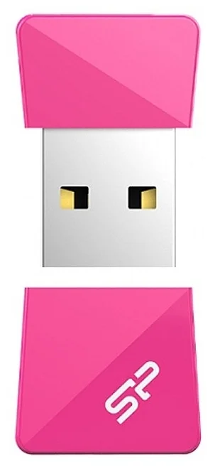 Фотография USB накопитель SILICON POWER Touch T08 SP064GBUF2T08V1H USB 2.0 pink