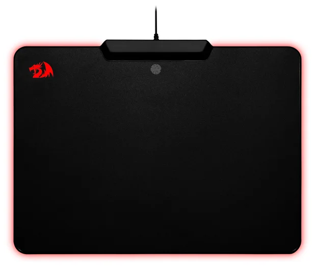 Цена Коврик для мыши DEFENDER Redragon Epeius 350x250x3.6mm RGB (75176)