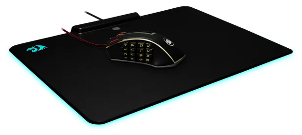 Коврик для мыши DEFENDER Redragon Epeius 350x250x3.6mm RGB (75176) заказать