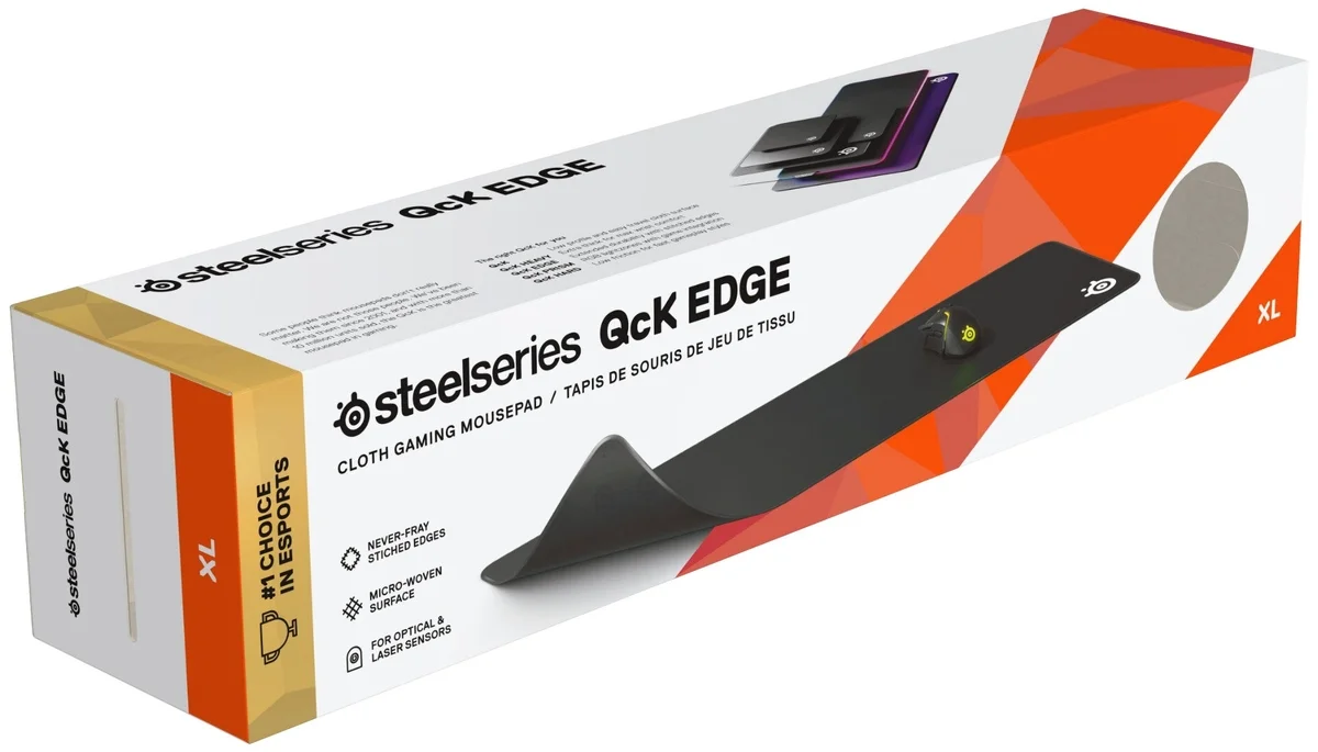 Картинка Коврик для мыши STEELSERIES QcK Edge XL 63824
