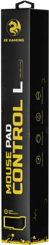 Цена Коврик для мыши 2E Gaming Control L Black (450*400*3mm) (2E-PG310B)