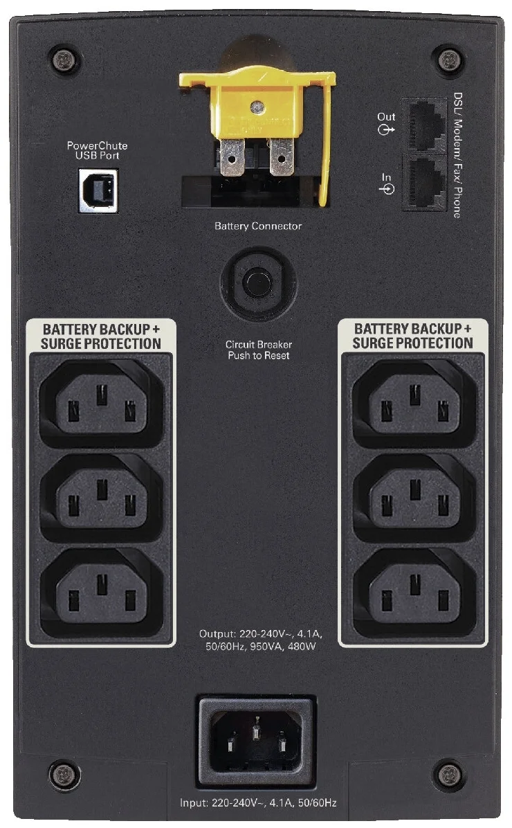 Фотография ИБП APC BX950UI Фотография ИБП APC BX950UI