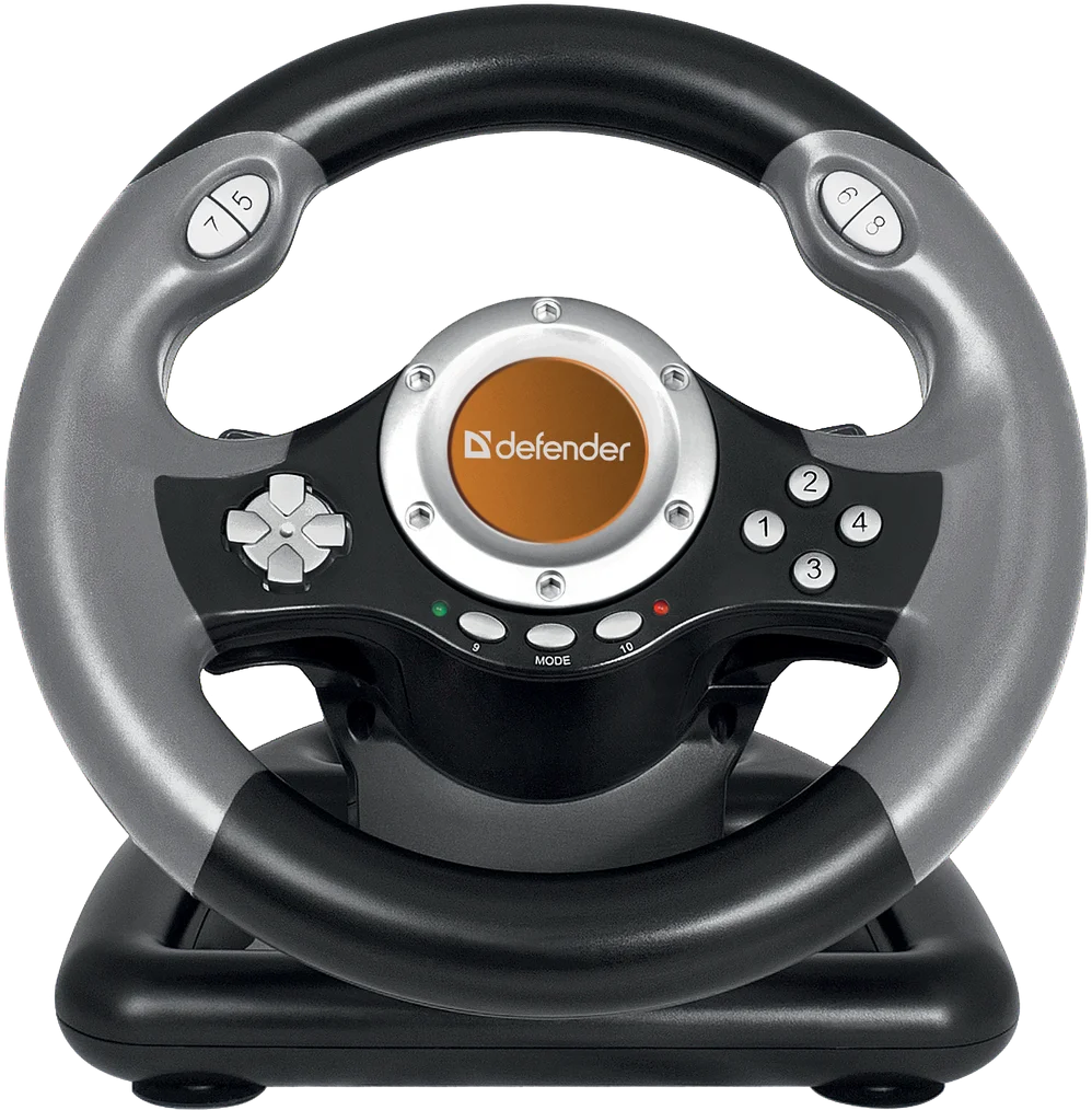 Руль игровой DEFENDER Challenge Mini LE USB
