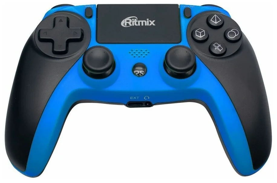 Геймган RITMIX GP-063BTH Black-blue