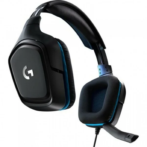 Фото Гарнитура LOGITECH G432 Gaming Headset Leatherette 981-000770