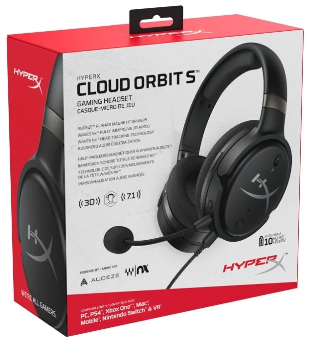 Наушники HyperX HX-HSCOS-GM/WW Cloud Orbit S Казахстан