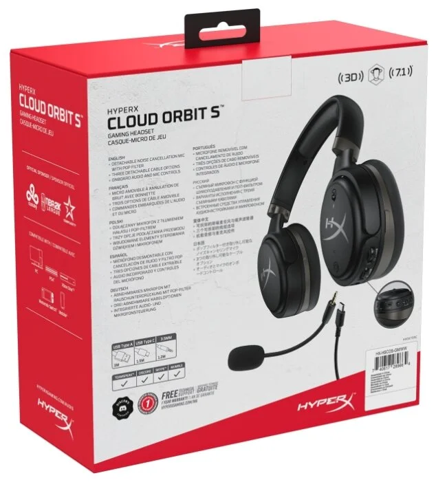 Наушники HyperX HX-HSCOS-GM/WW Cloud Orbit S Казахстан