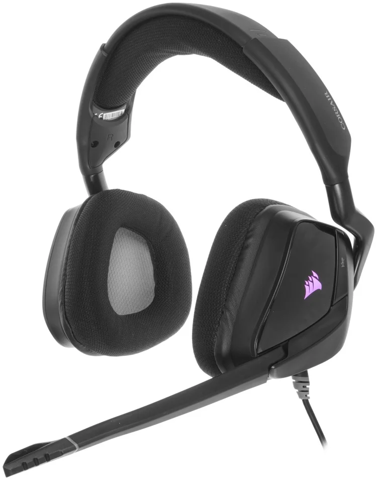 Фото Гарнитура CORSAIR Void RGB Elite (CA-9011201-EU) Black