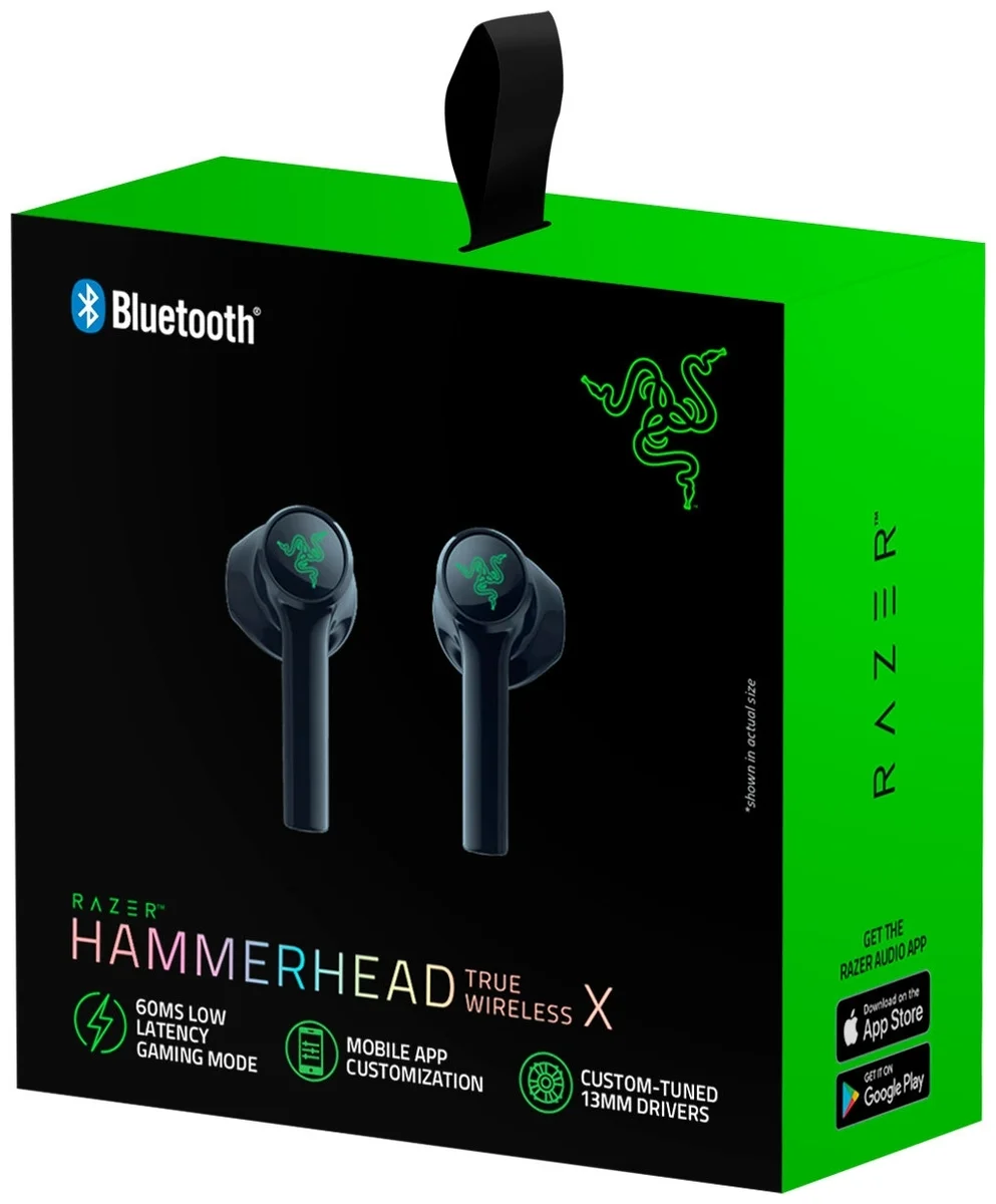 Гарнитура RAZER Hammerhead True X (RZ12-03830100-R3G1) Казахстан
