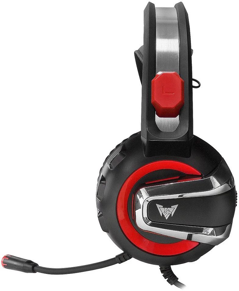 Фото Гарнитура CROWN CMGH-3000 Black-red