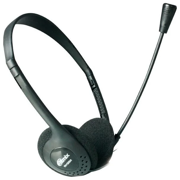 Фото Наушники RITMIX RH-512M Black