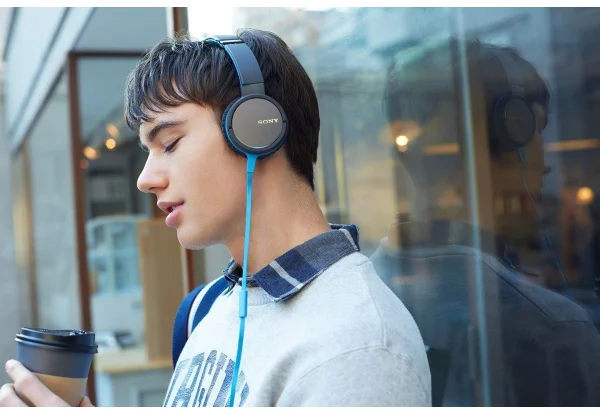 Цена Наушники SONY MDR-ZX660AP Blue