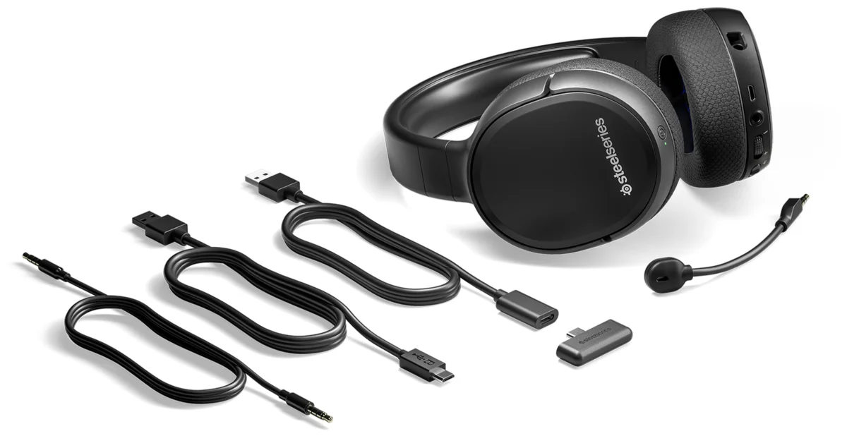 Цена Гарнитура STEELSERIES Arctis 1 Wireless (PS5) (61519)