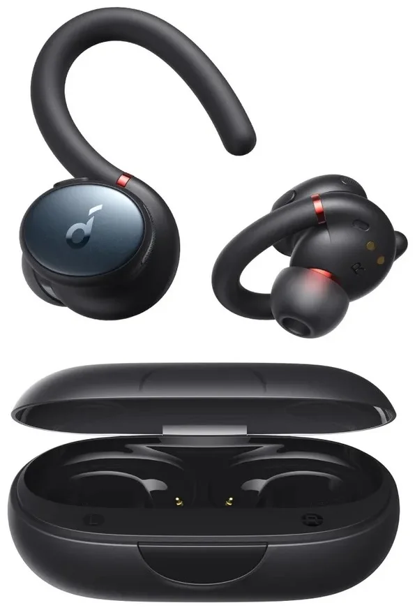 Фото Наушники SOUNDCORE TWS Sport X10 A3961 BK (SDC-A3961G11-BK)