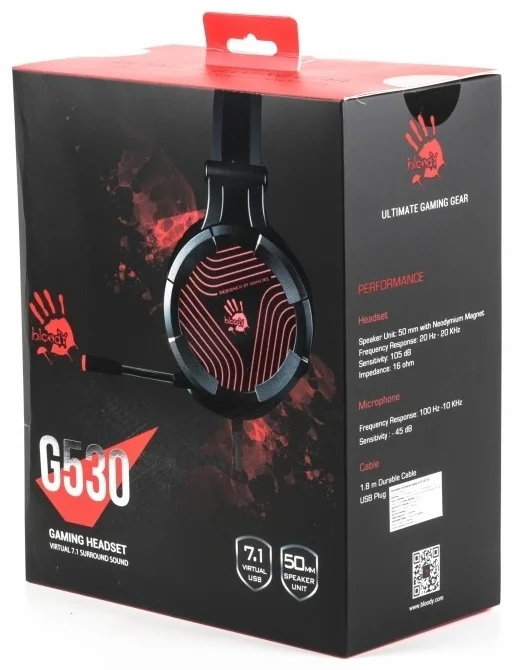 Картинка Наушники A4Tech Bloody G530