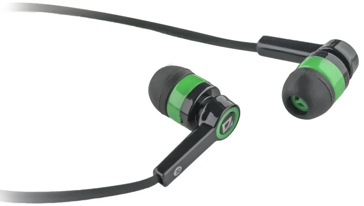 Фото Наушники DEFENDER Pulse 420 Black + Green