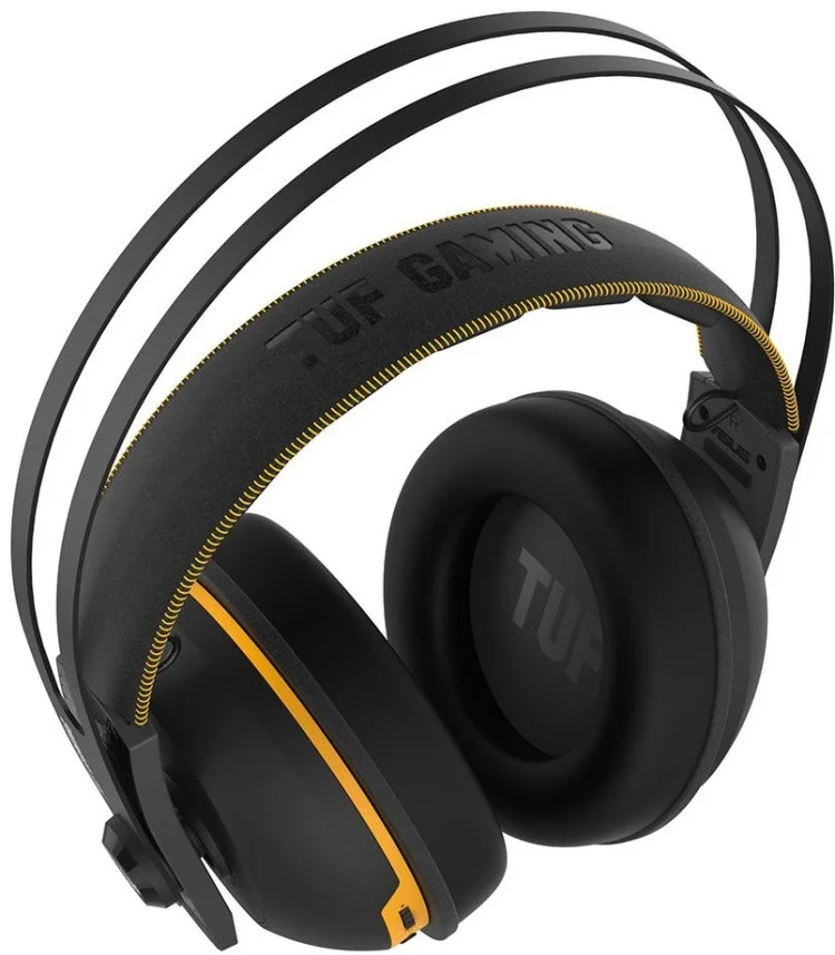 Фотография Гарнитура ASUS TUF Gaming H7 Wireless Yellow 90YH01NY-B3UA00