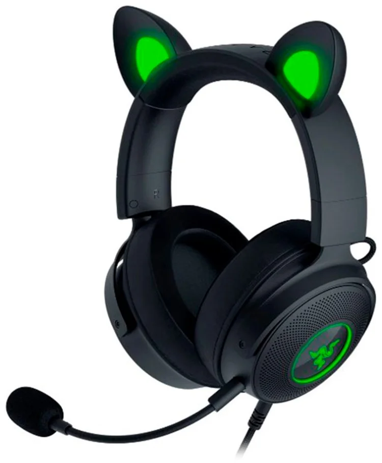 Фото Гарнитура RAZER Kraken Kitty Ed. V2 Pro Black (RZ04-04510100-R3M1)