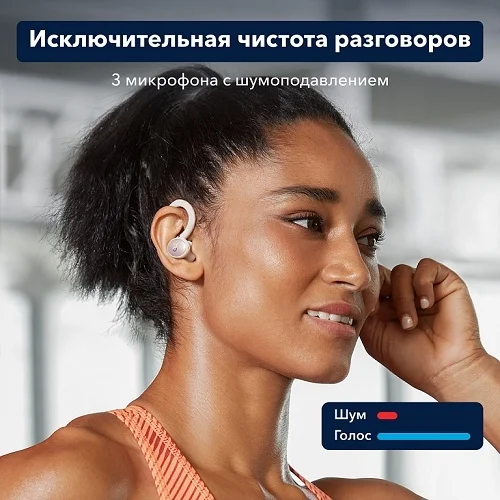 Цена Наушники SOUNDCORE TWS Sport X10 A3961 WT (SDC-A3961G21-WT)