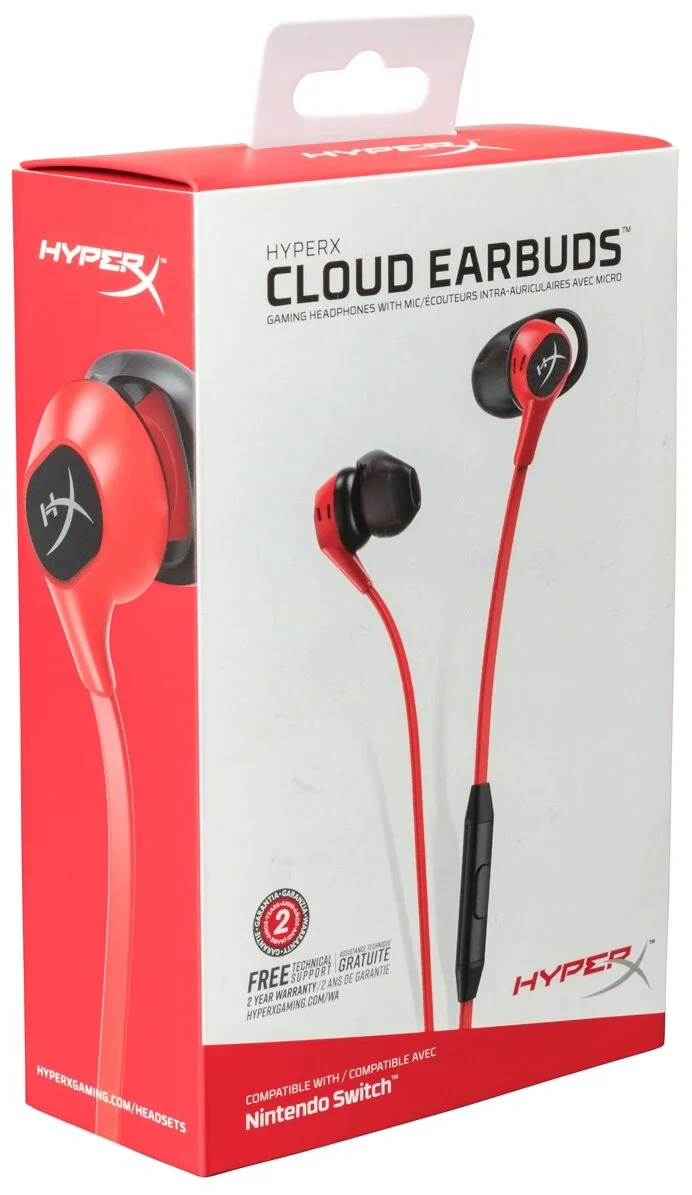 Наушники HyperX Cloud Earbuds 4P5J5AA заказать