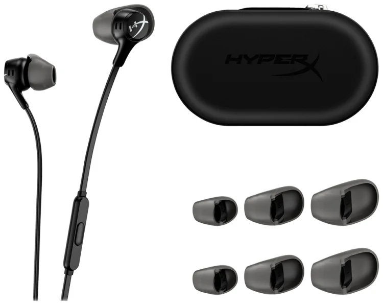 Фото Наушники HyperX Cloud Earbuds II Black (705L8AA)