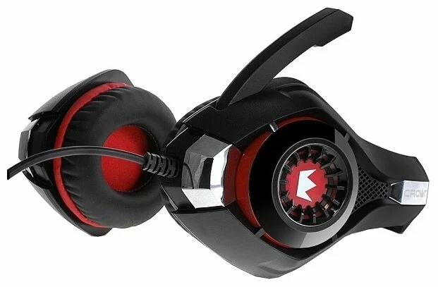 Цена Гарнитура CROWN CMGH-102T Black&red Цена Гарнитура CROWN CMGH-102T Black&red