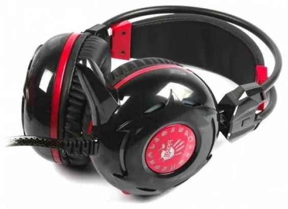 Фотография Наушники A4Tech Bloody G300-Black+Red
