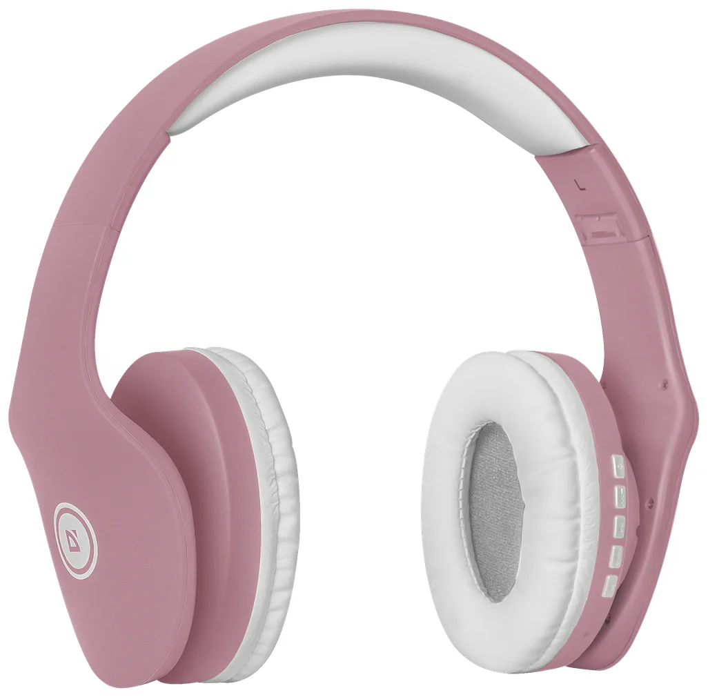 Наушники DEFENDER FreeMotion B525 White+Pink BT