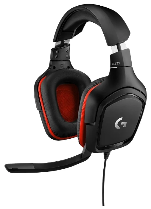 Фото Гарнитура LOGITECH G332 Leatherette 981-000757