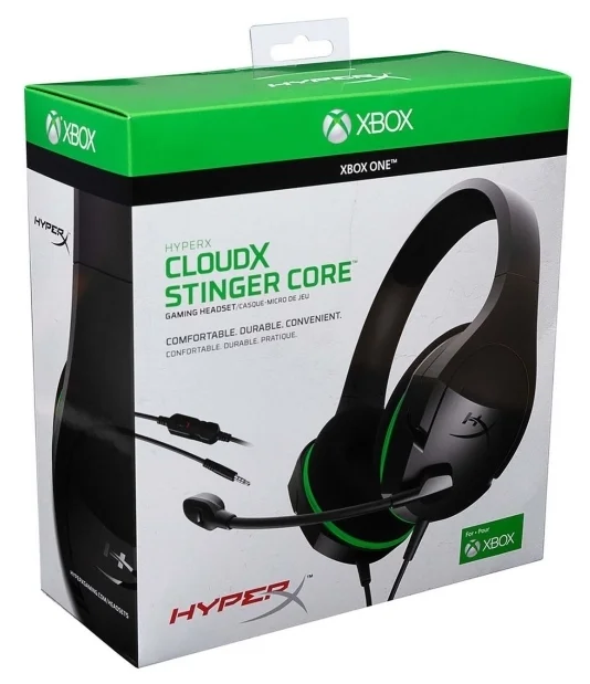 Купить Гарнитура HyperX CloudX Stinger Core HX-HSCSCX-BK Купить Гарнитура HyperX CloudX Stinger Core HX-HSCSCX-BK
