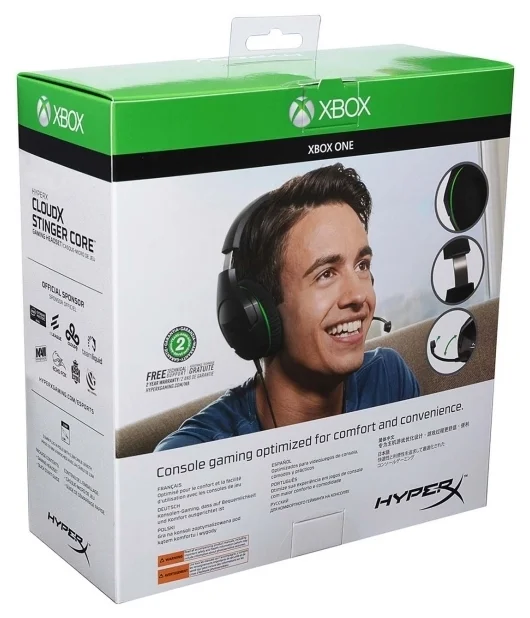 Гарнитура HyperX CloudX Stinger Core HX-HSCSCX-BK заказать Гарнитура HyperX CloudX Stinger Core HX-HSCSCX-BK заказать