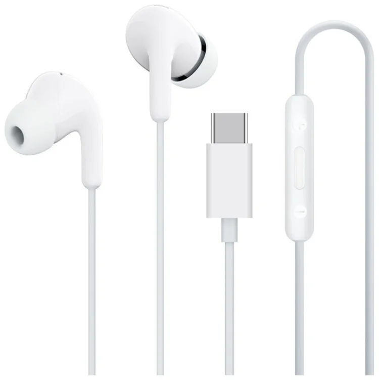 Фото Наушники XIAOMI Type-C Earphones White (M2413E1)