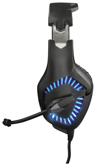 Цена Наушники TRUST GXT460 Varzz Illuminated Black Цена Наушники TRUST GXT460 Varzz Illuminated Black