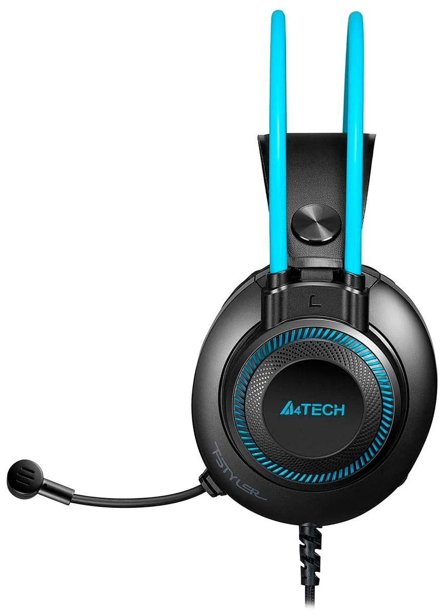 Фото Наушники A4tech FH200U-Blue Fstyler
