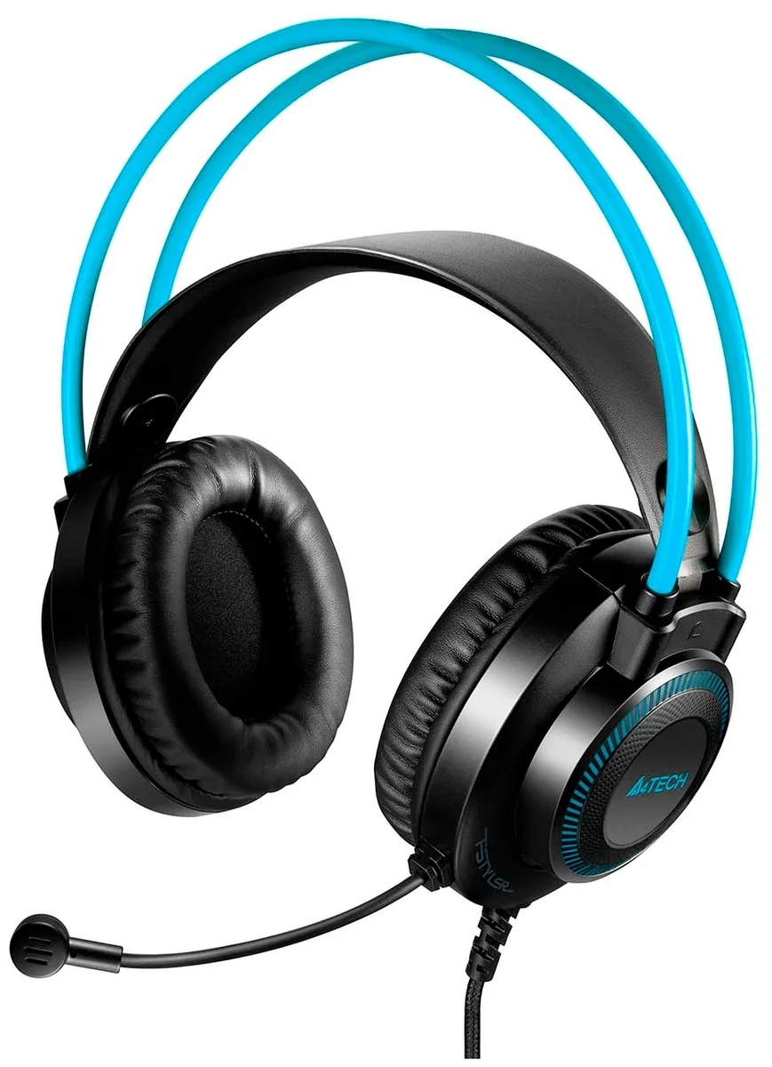 Фотография Наушники A4tech FH200U-Blue Fstyler