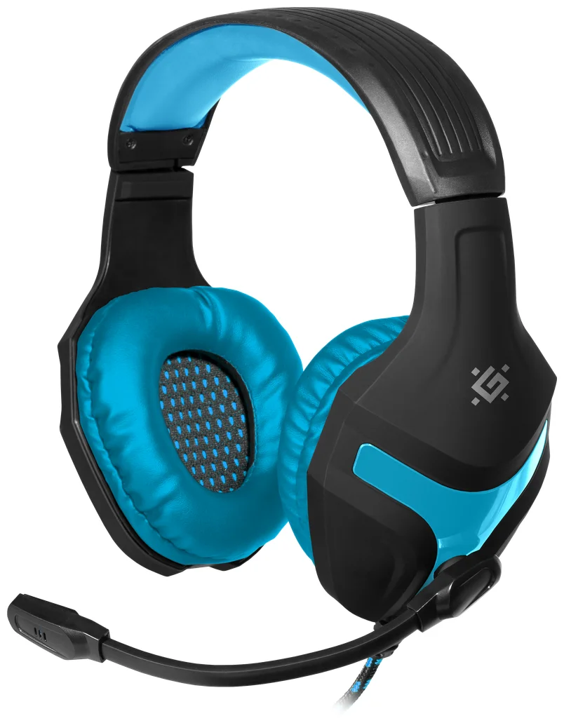 Гарнитура DEFENDER Scrapper 500 Black-Blue (64501)