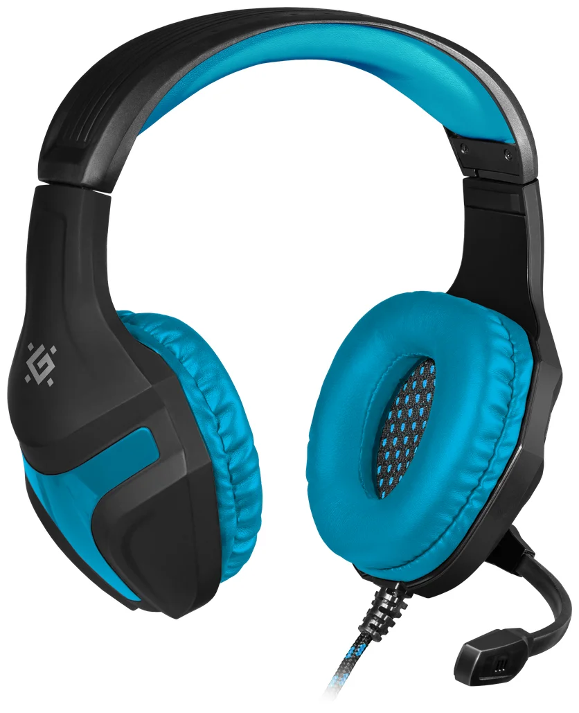 Фото Гарнитура DEFENDER Scrapper 500 Black-Blue (64501)