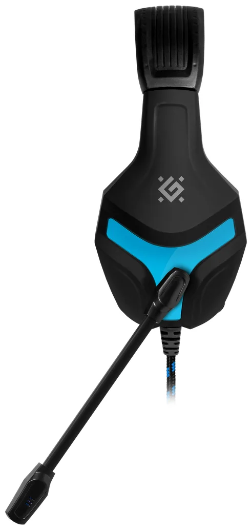 Фотография Гарнитура DEFENDER Scrapper 500 Black-Blue (64501)