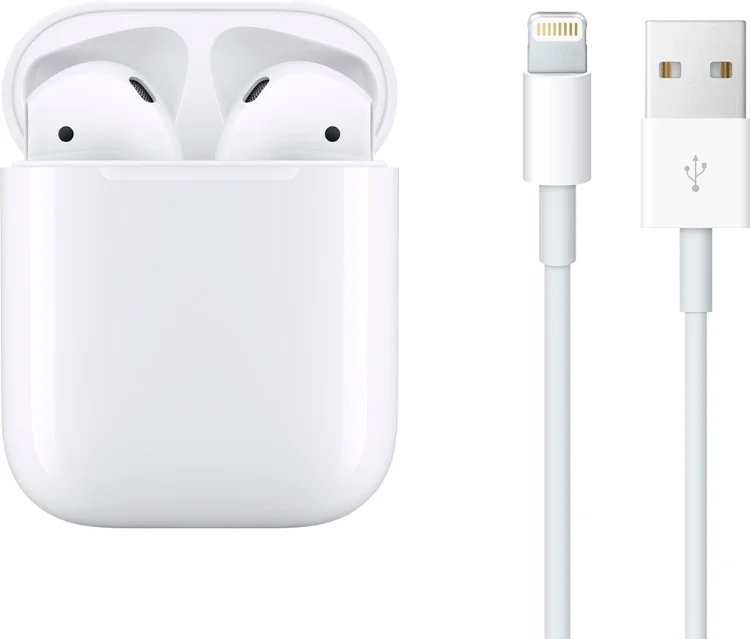 Цена Наушники APPLE AirPods charging case (2nd Generation) (MV7N2ZP)