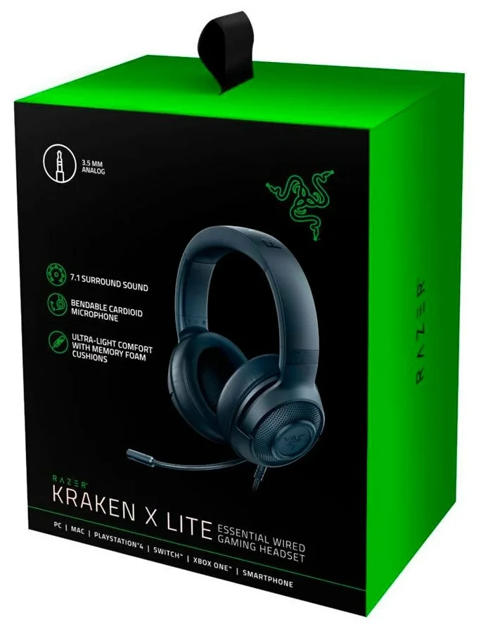 Купить Гарнитура RAZER Kraken X Lite (RZ04-02950100-R381)