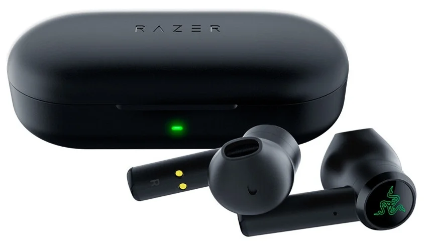 Фотография Гарнитура RAZER Hammerhead True Wireless Mercury (RZ12-02970500-R3M1)